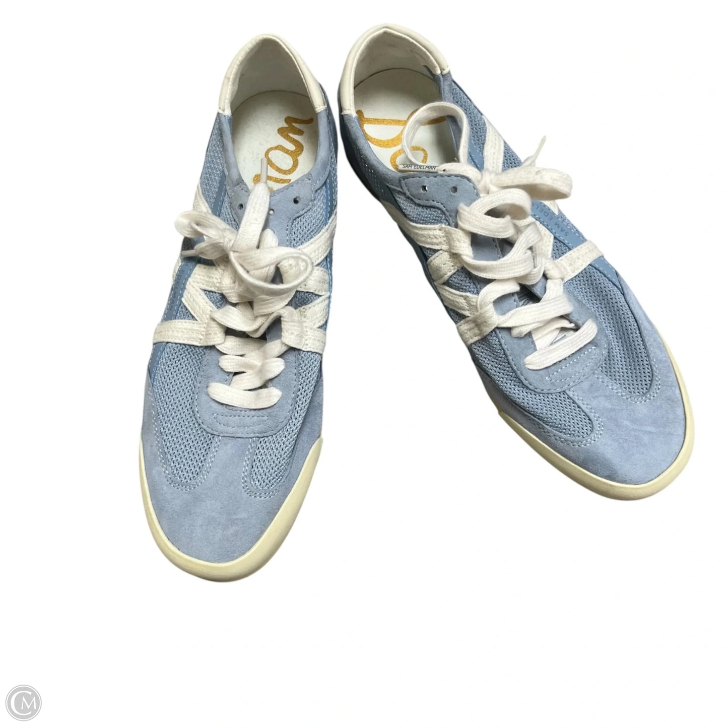 Shoes Sneakers By Sam Edelman In Blue & Cream, Size: 9