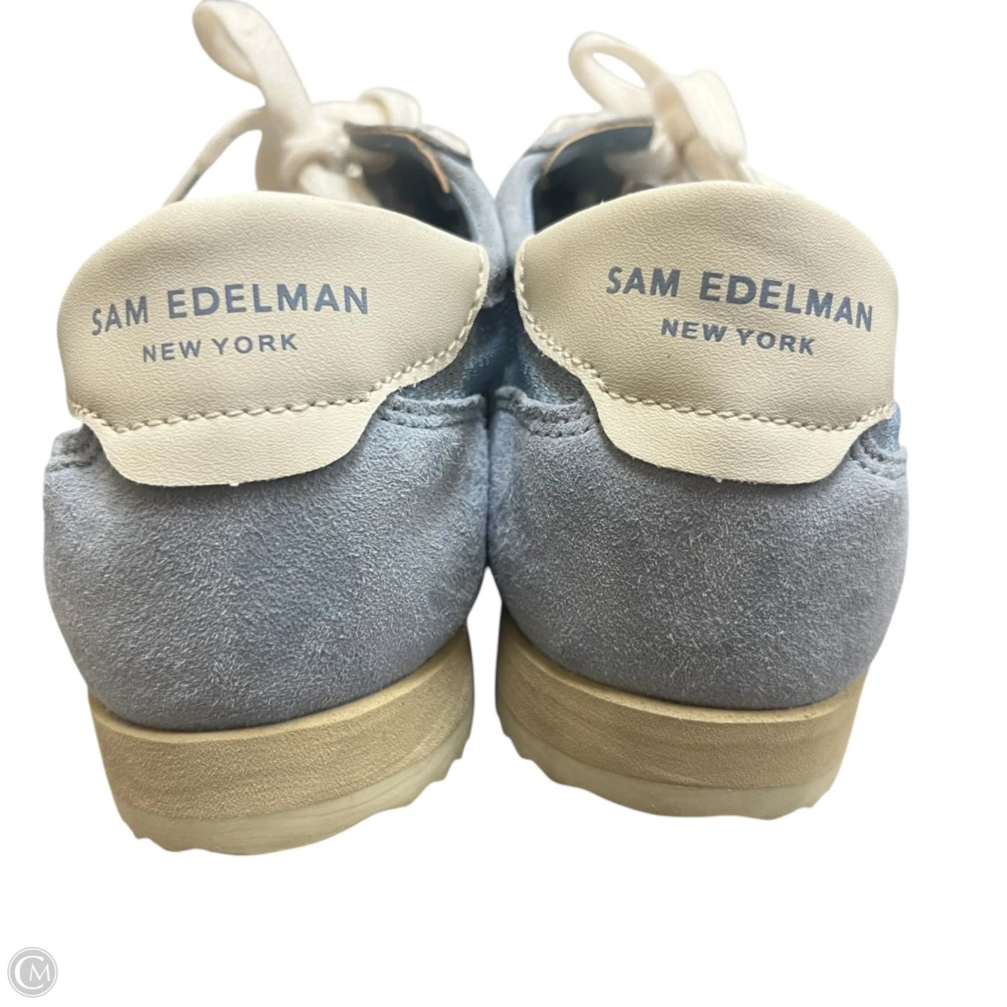 Shoes Sneakers By Sam Edelman In Blue & Cream, Size: 9