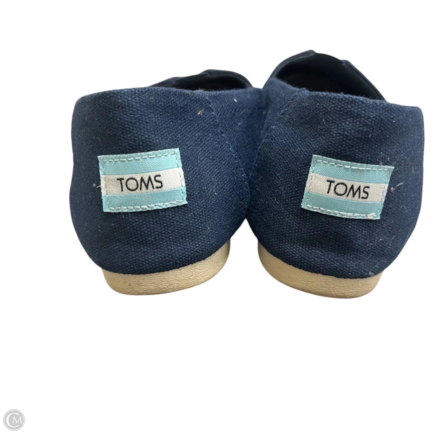 Shoes Flats By Toms In Navy, Size: 8