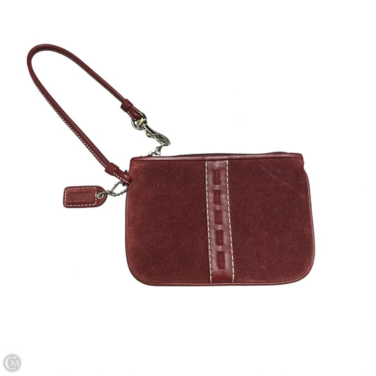 Wristlet Designer By Coach, Size: Small