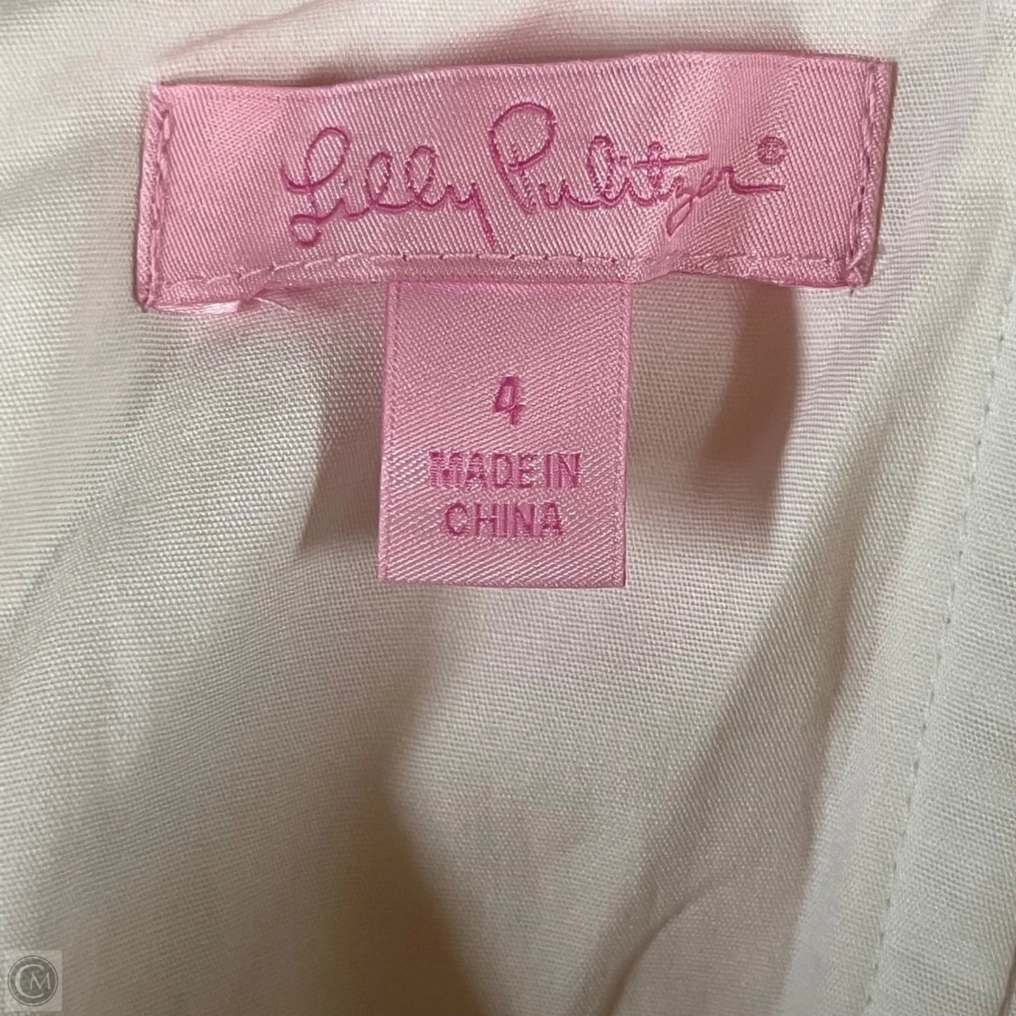 Dress Designer By Lilly Pulitzer In Pink, Size: 4