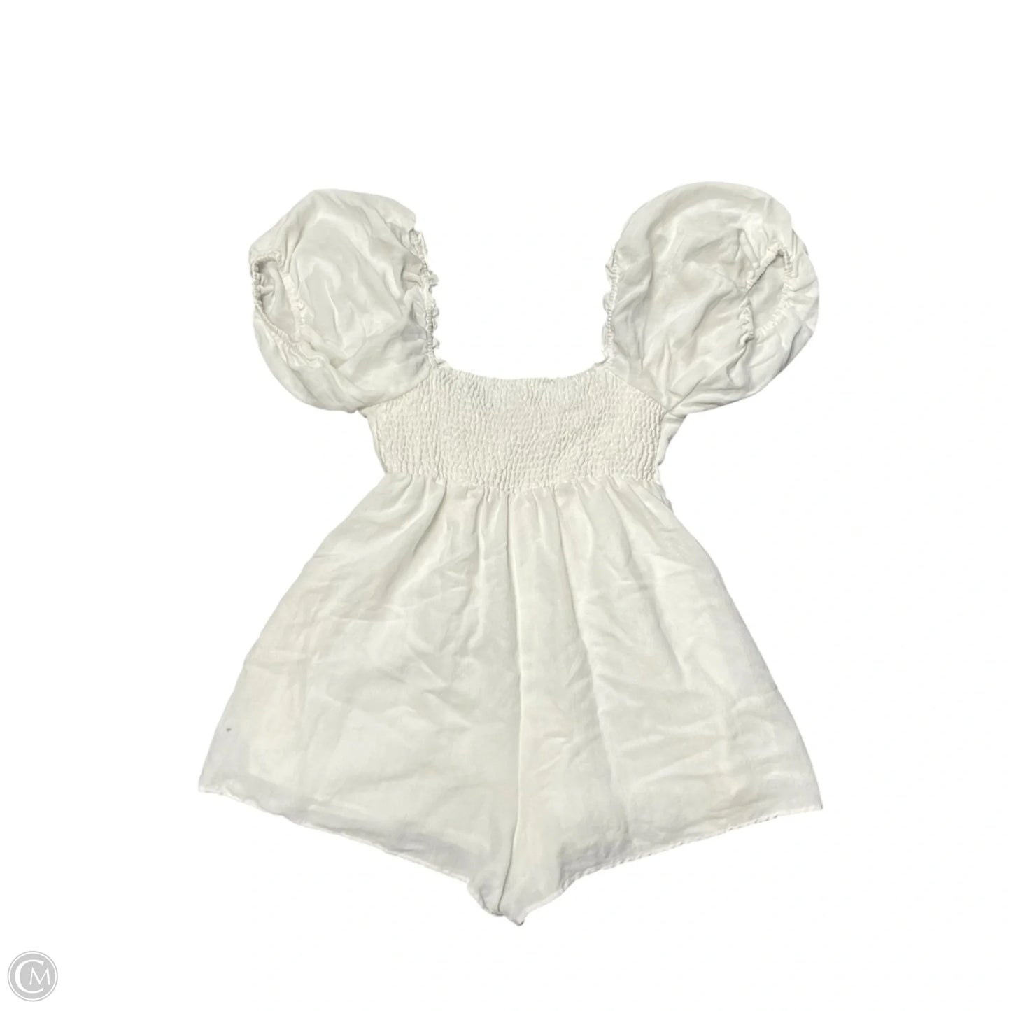 Romper By Urban Outfitters In White, Size: S