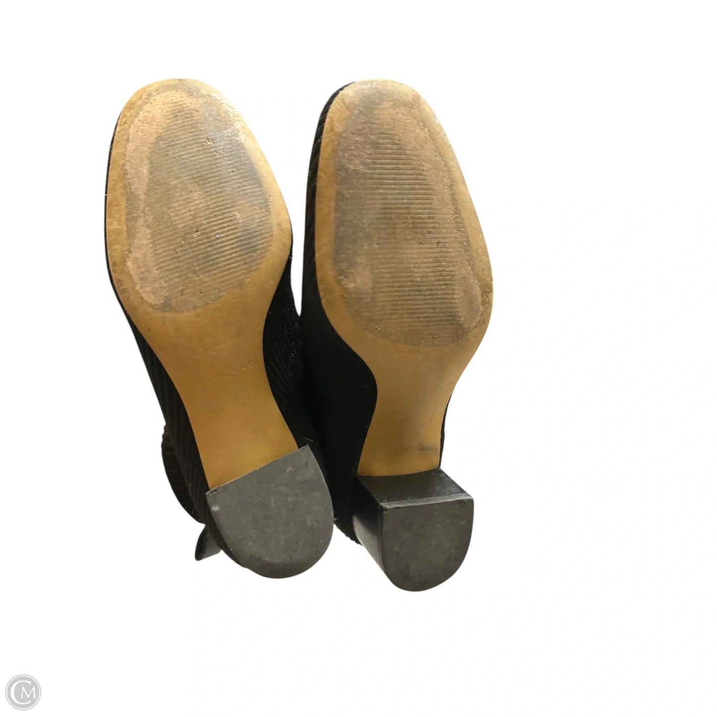 Boots Ankle Heels By Everlane In Black, Size: 6.5