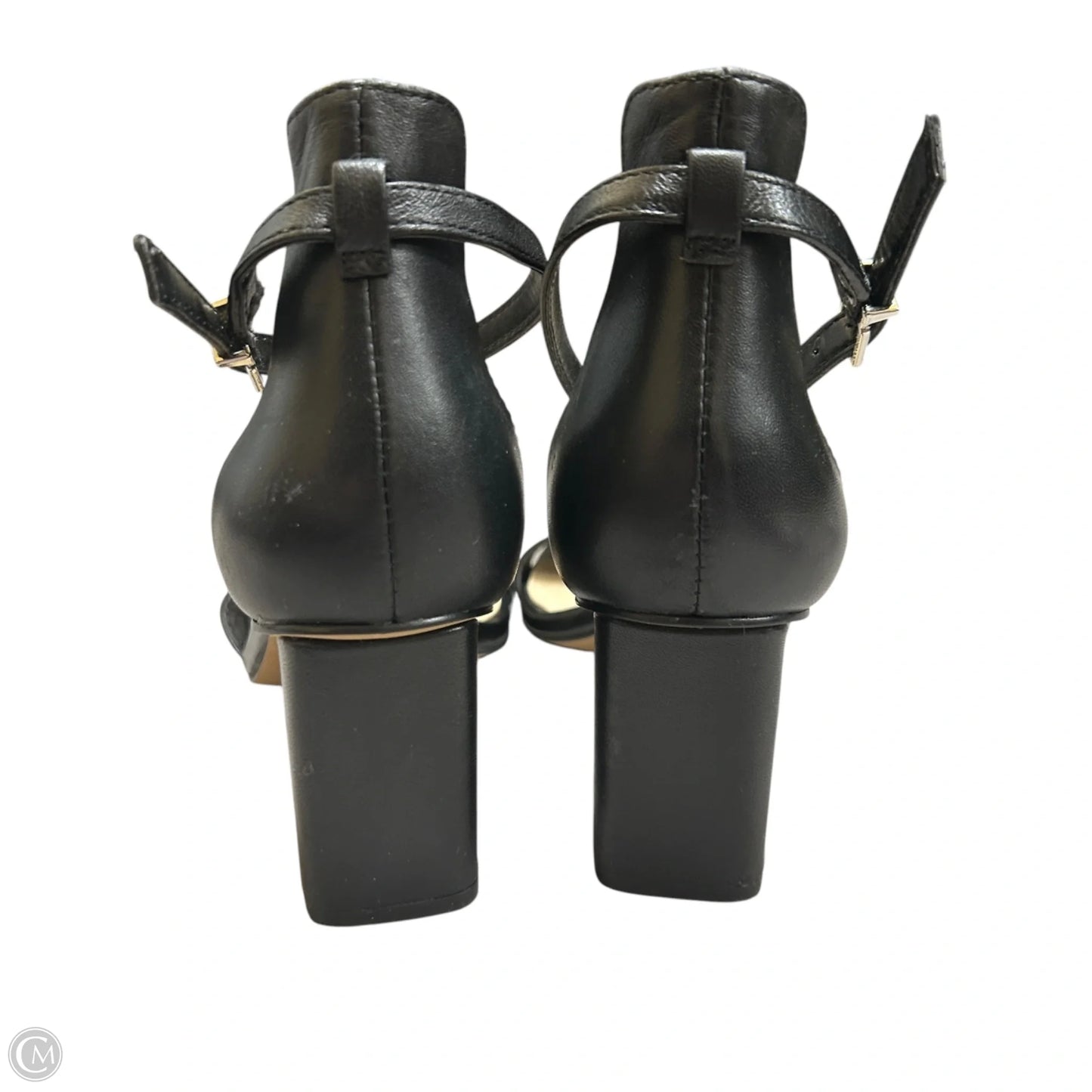 Sandals Heels Block By Vince Camuto In Black, Size: 7