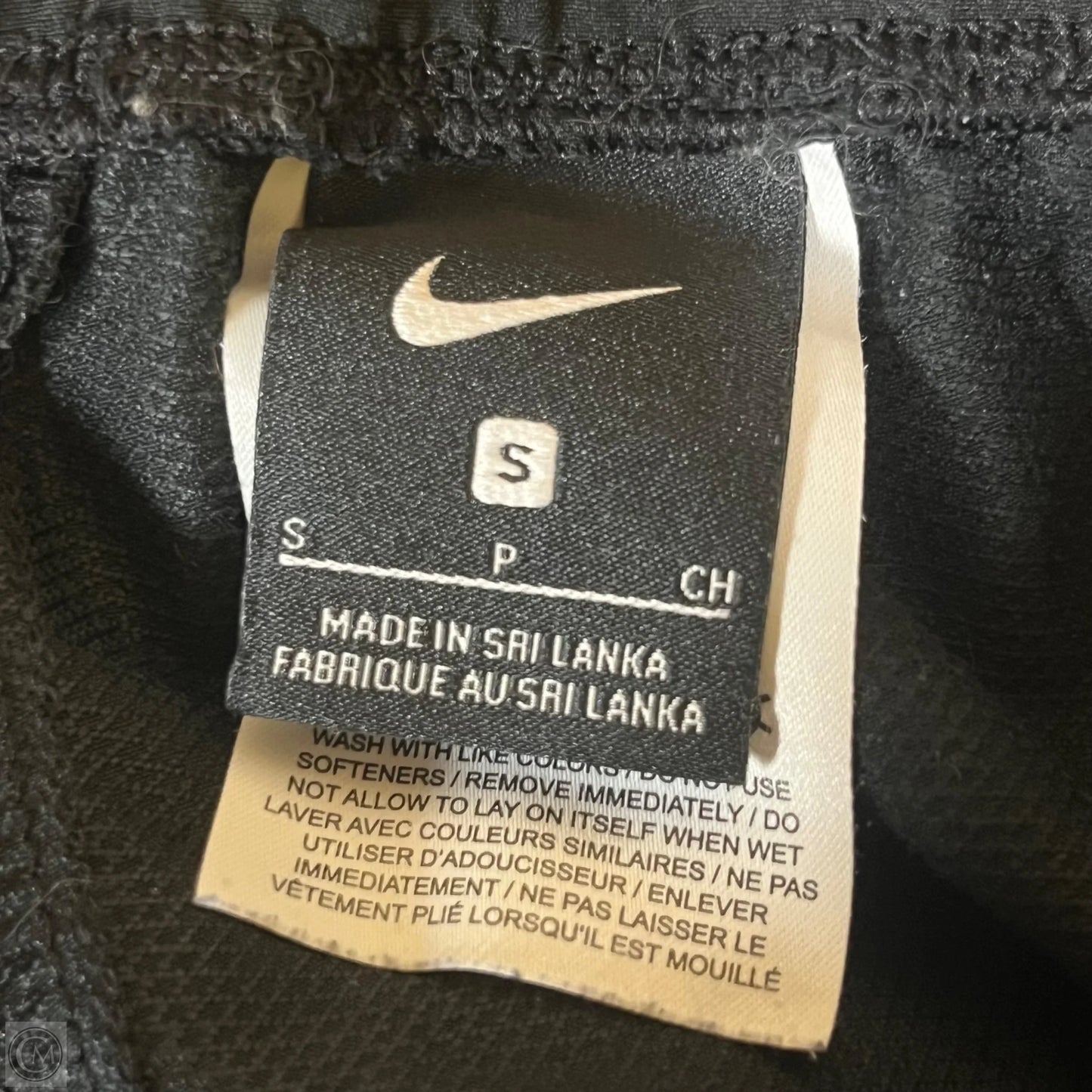 Athletic Pants By Nike In Black, Size: S