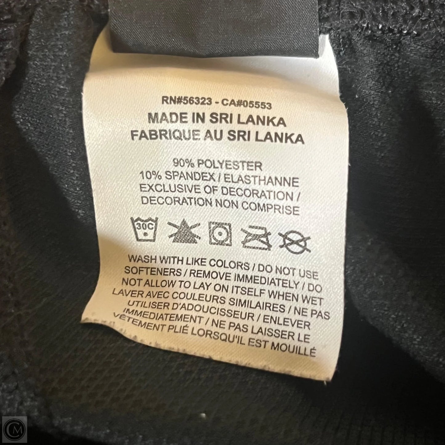 Athletic Pants By Nike In Black, Size: S