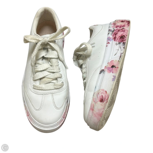 Shoes Sneakers By Skechers In Floral Print, Size: 9.5