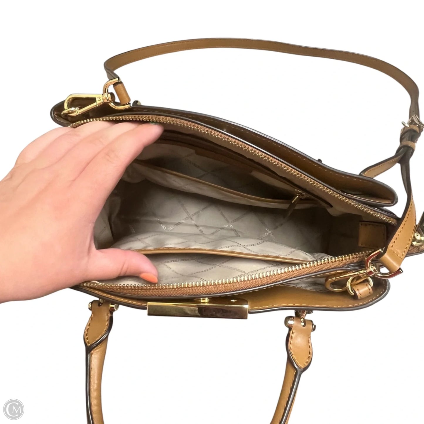 Handbag Designer By Michael Kors, Size: Medium