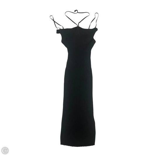 Dress Party Midi By Andreadamo In Black, Size: L