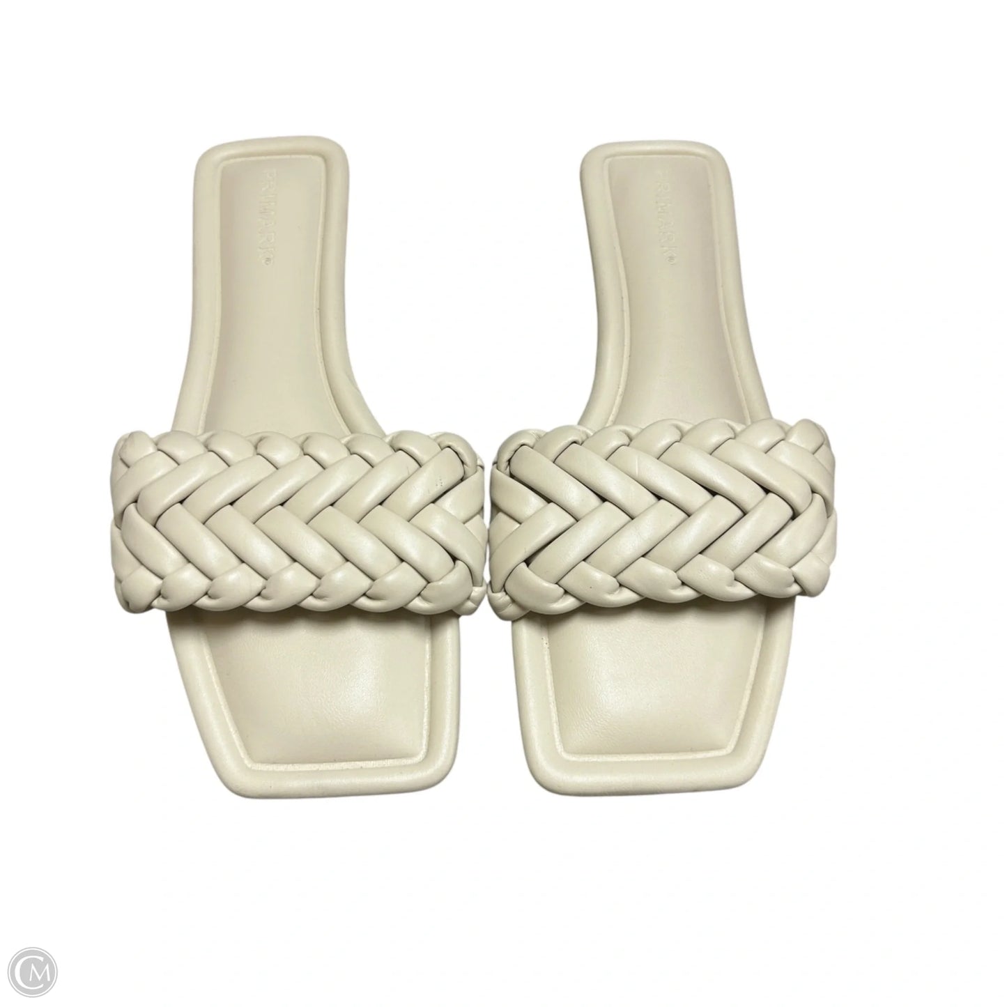 Sandals Flats By Primark In Cream, Size: 10