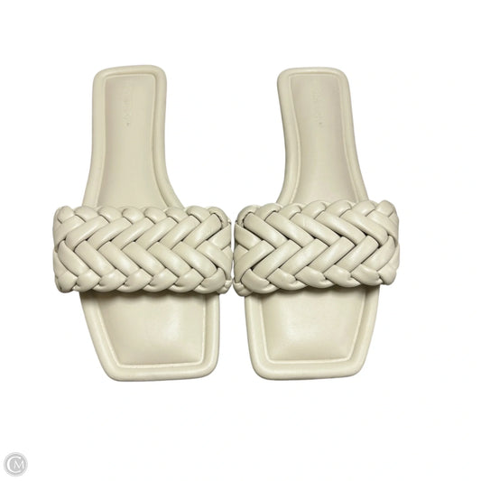Sandals Flats By Primark In Cream, Size: 10