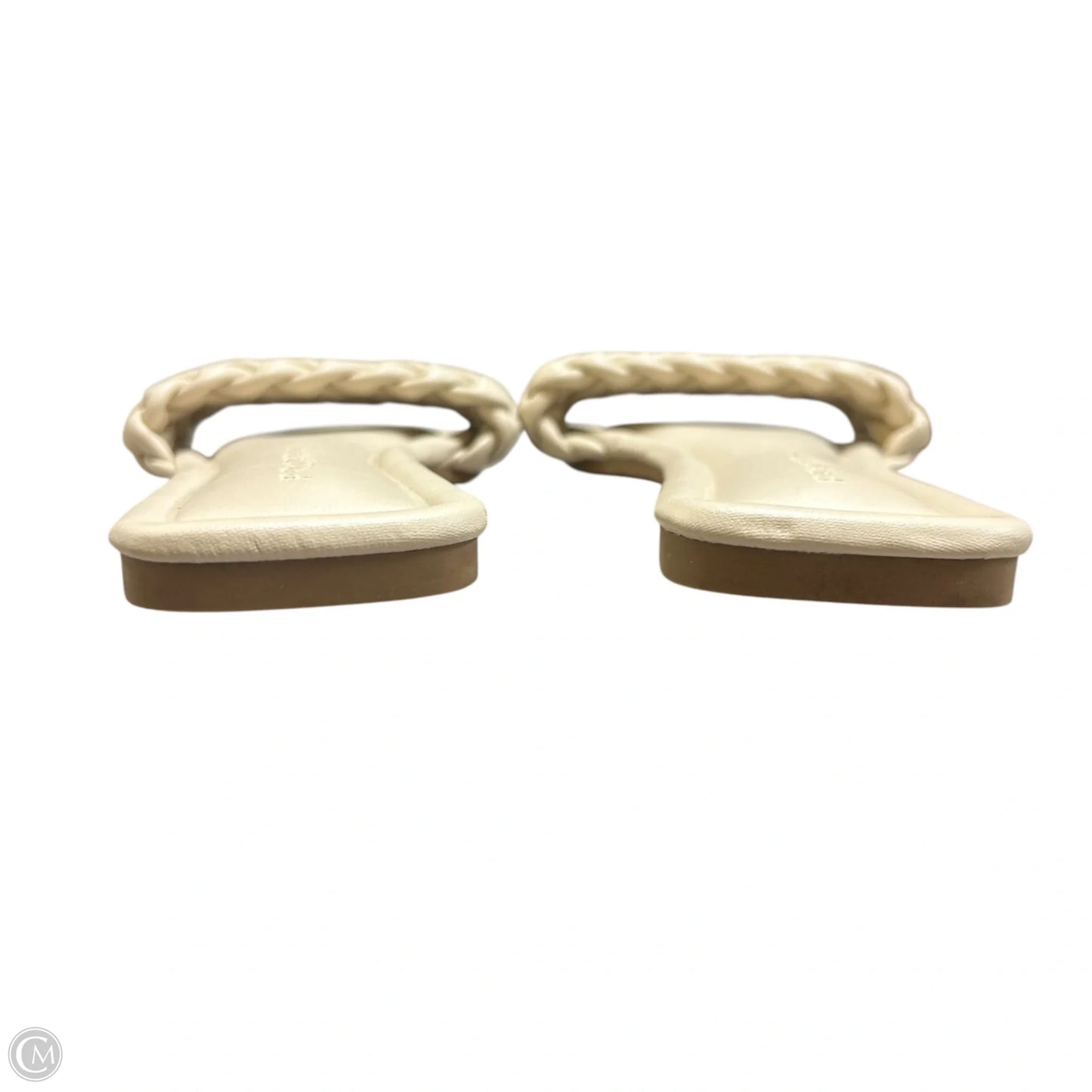 Sandals Flats By Primark In Cream, Size: 10