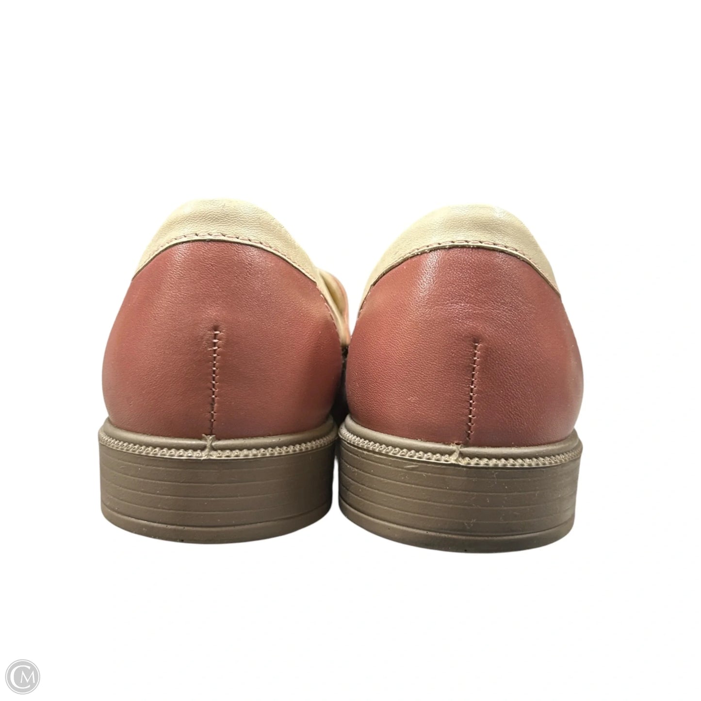 Shoes Flats By Hotter In Pink & White, Size: 8