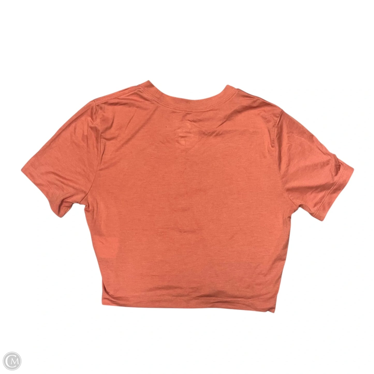 Top Short Sleeve Basic By Nike In Orange, Size: M