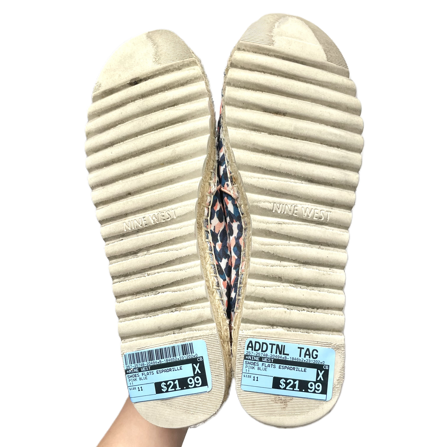 Shoes Flats Espadrille By Nine West  Size: 11