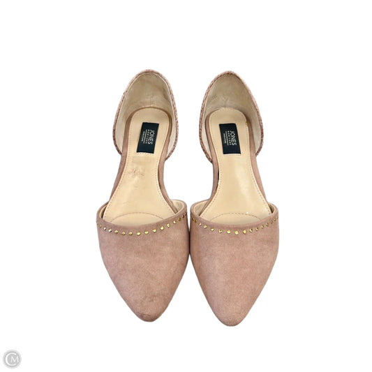 Sandals Heels Block By Jones New York In Tan, Size: 6