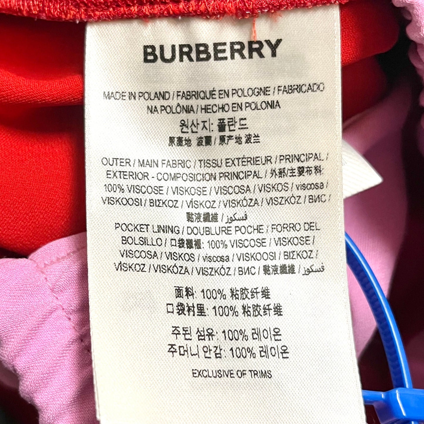 Pants Luxury Designer By Burberry  Size: 4