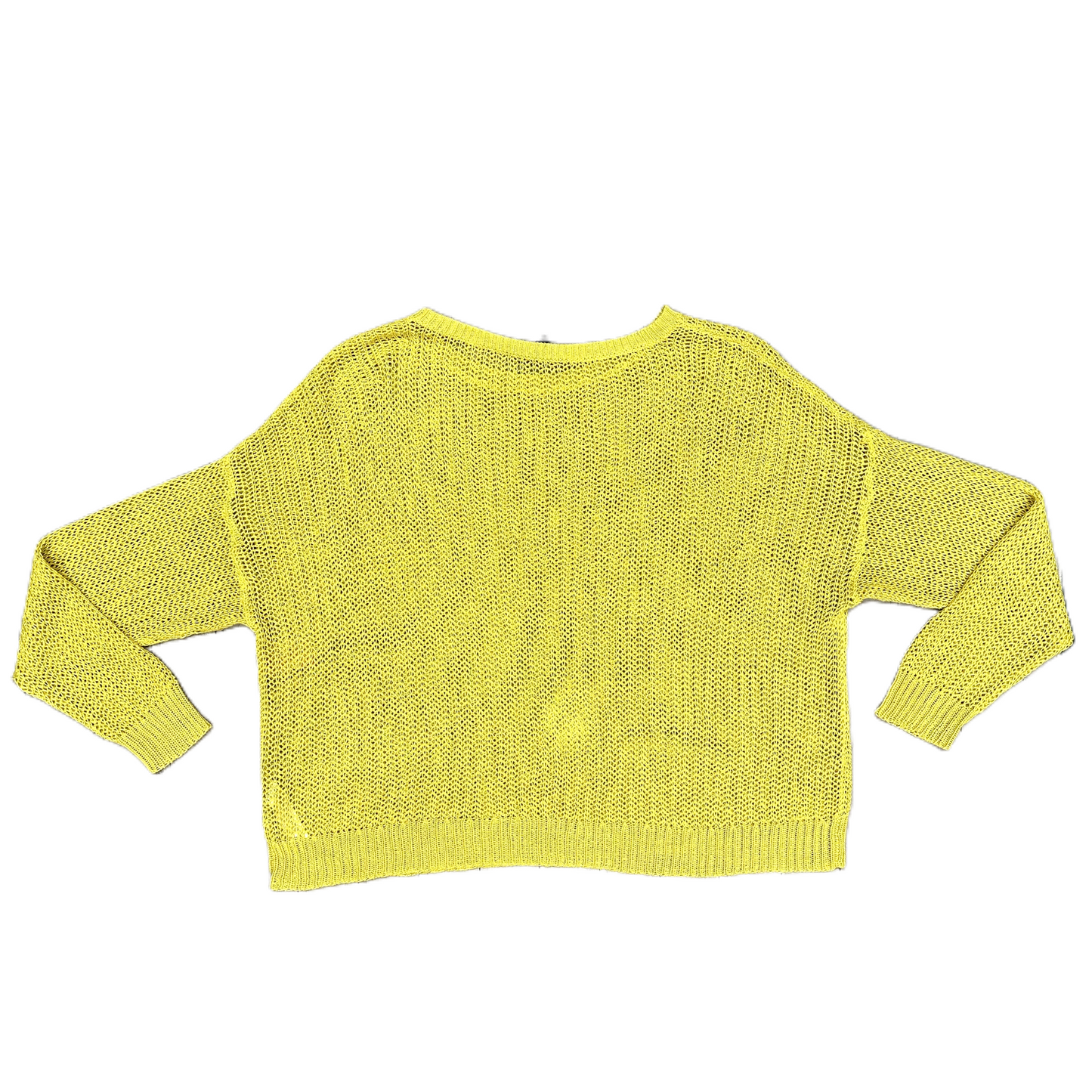 Sweater By Eileen Fisher In Yellow, Size: Xl