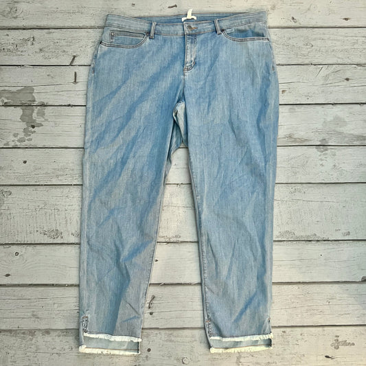 Jeans Cropped By Eileen Fisher  Size: 16