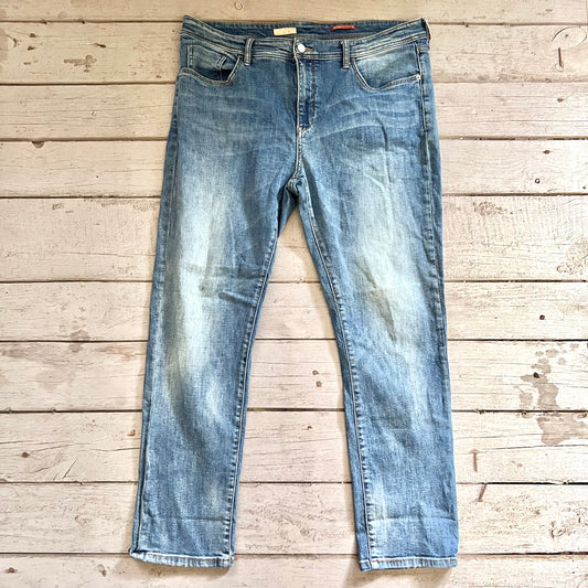 Jeans Straight By Pilcro  Size: 14