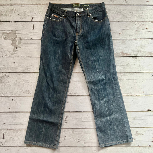 Jeans Flared By Eddie Bauer  Size: 12petite