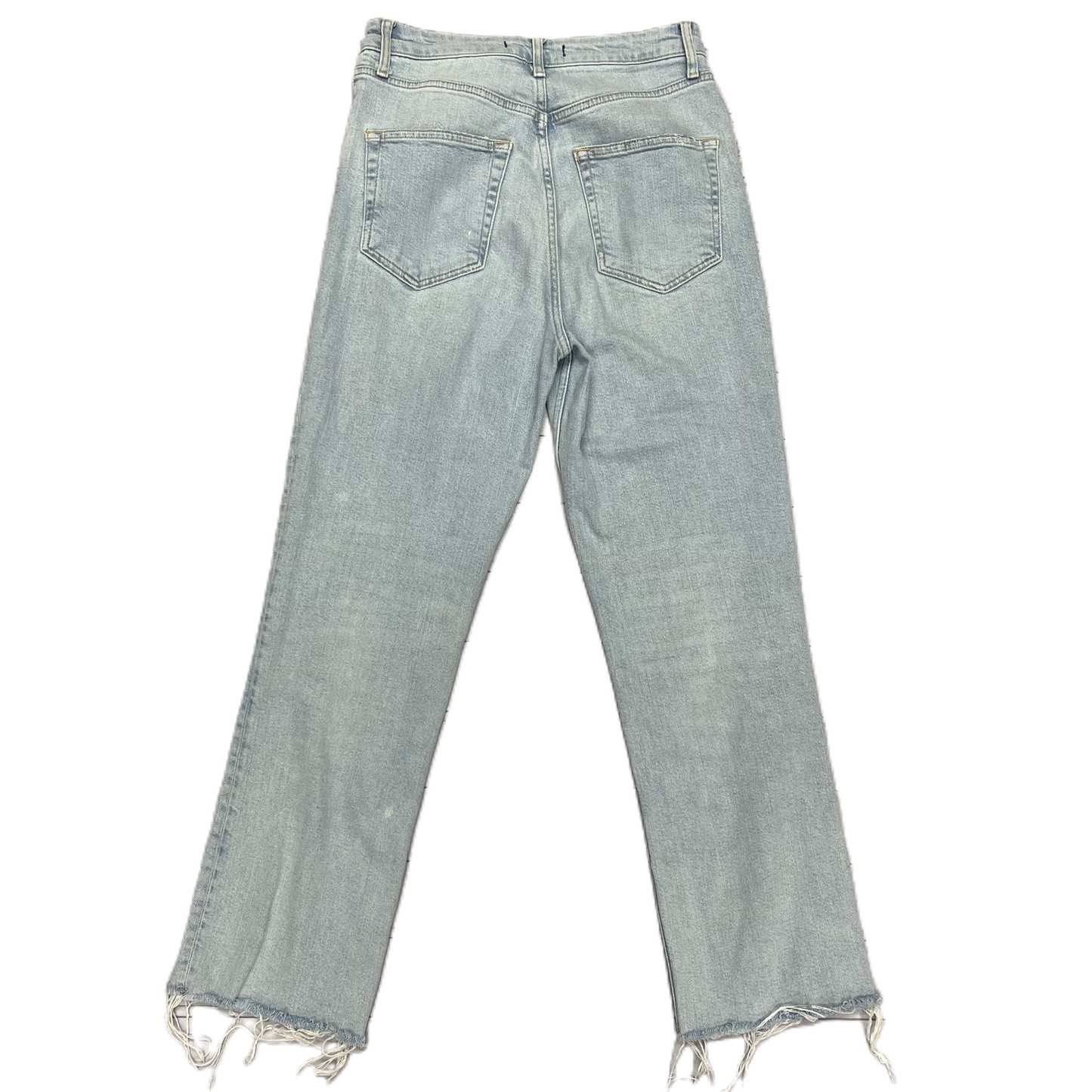 Blue Denim Jeans Cropped By We The Free, Size: 8