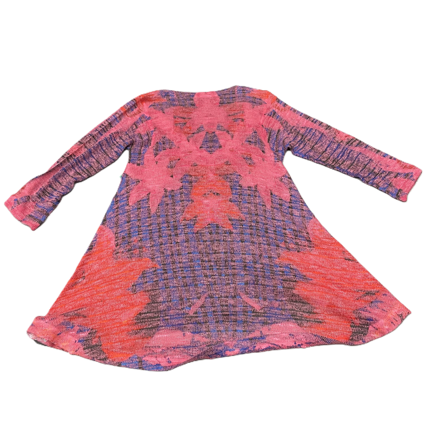 Sweater By Nally And Millie In Blue & Pink, Size: L