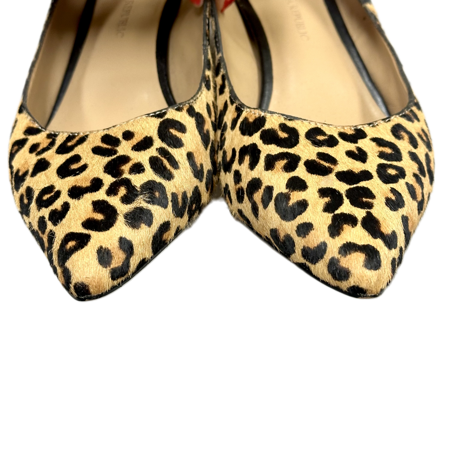 Shoes Heels Kitten By Banana Republic In Animal Print, Size: 6