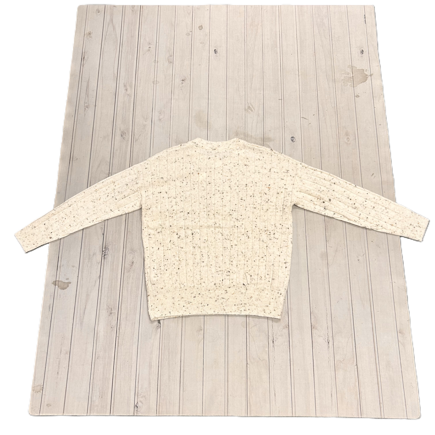 Sweater By Madewell In Brown & White, Size: S