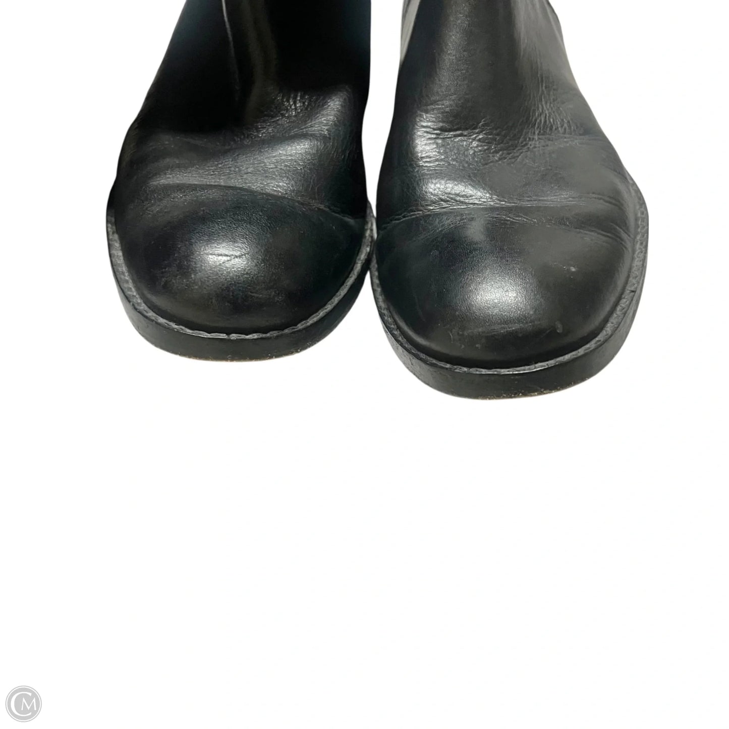 Boots Designer By Coach In Black, Size: 6.5