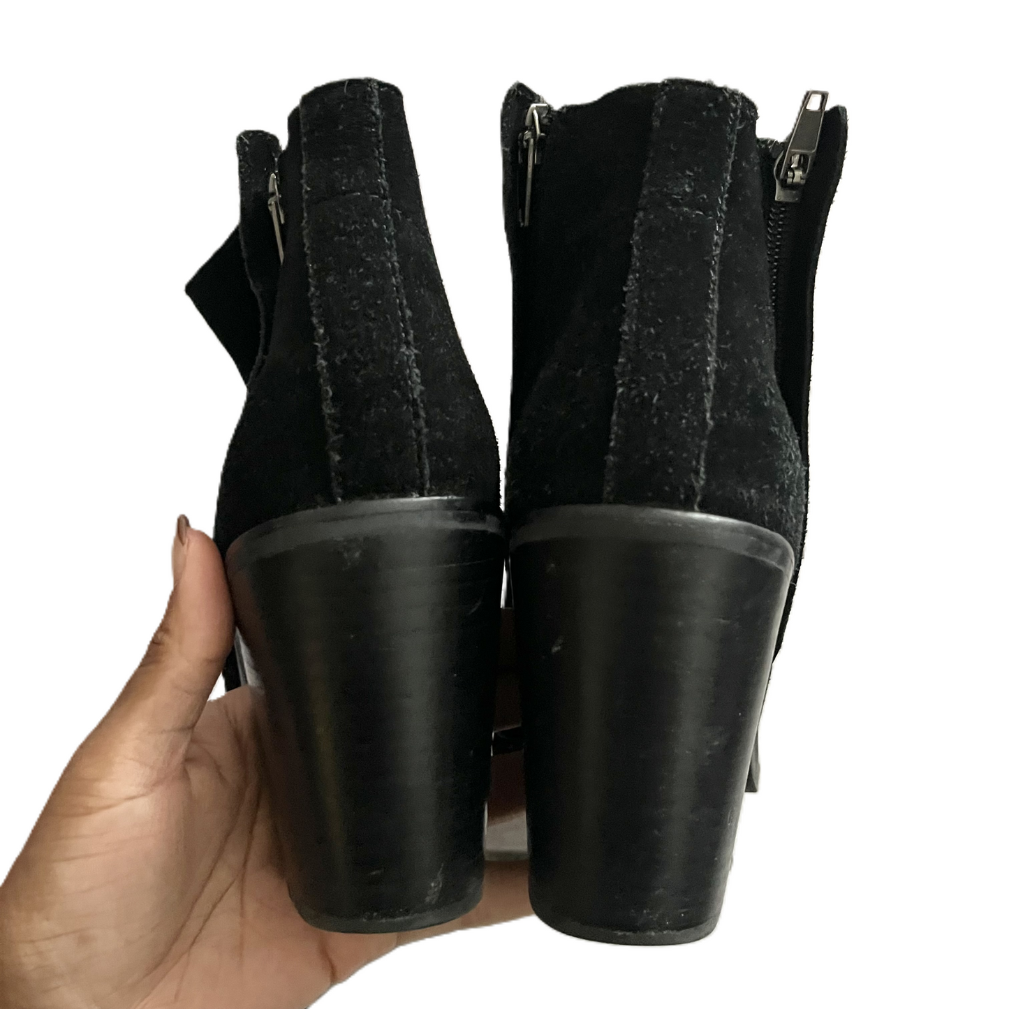 Boots Ankle Heels By Dolce Vita In Black, Size: 8.5