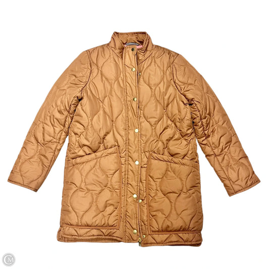 Jacket Puffer & Quilted By J. Crew In Brown, Size: S