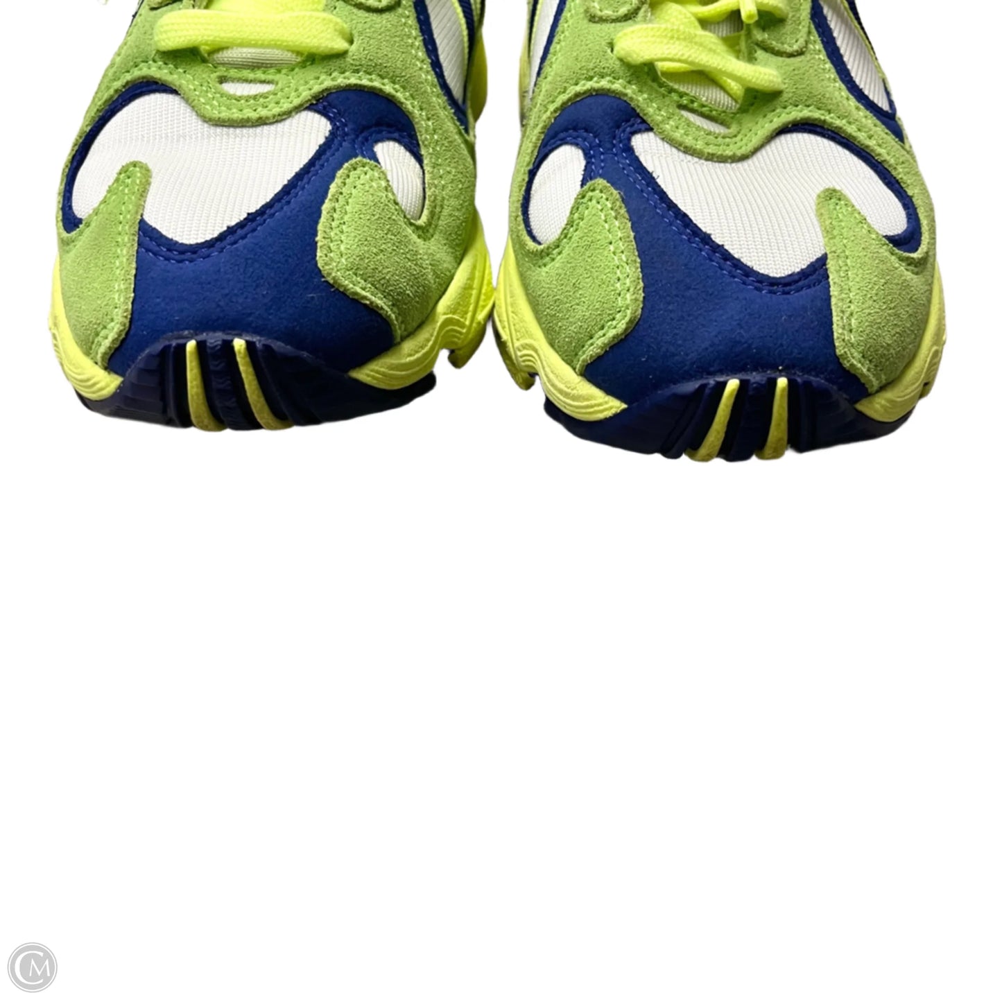 Shoes Athletic By Adidas In Blue & Yellow, Size: 6.5