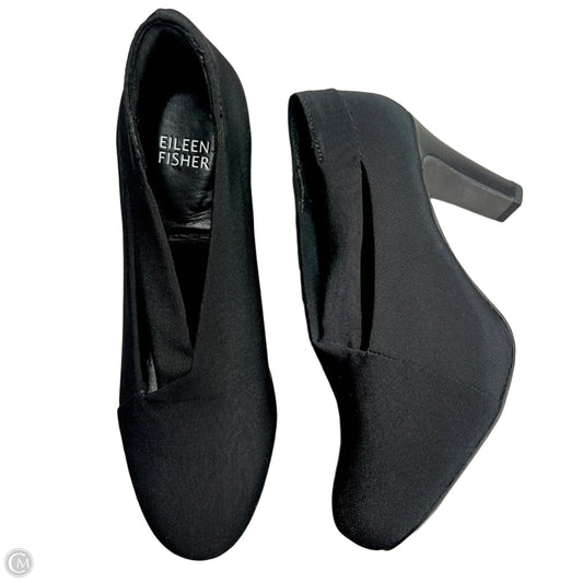 Shoes Heels Block By Eileen Fisher In Black, Size: 6