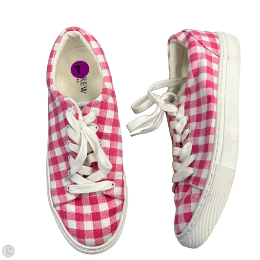 Shoes Sneakers By J. Crew In Pink & White, Size: 8