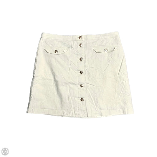 Skirt Mini & Short By J. Crew In Cream, Size: 14