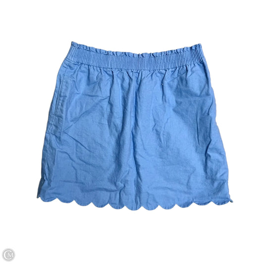 Skirt Mini & Short By J. Crew In Blue, Size: 14