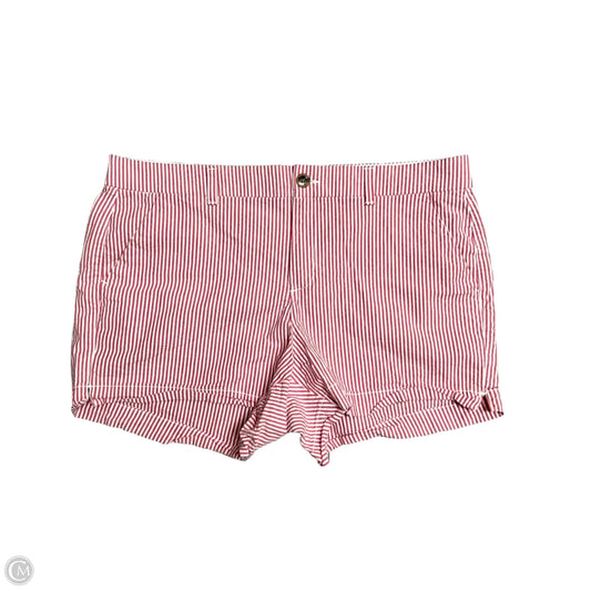 Shorts By Old Navy In Red & White, Size: 14