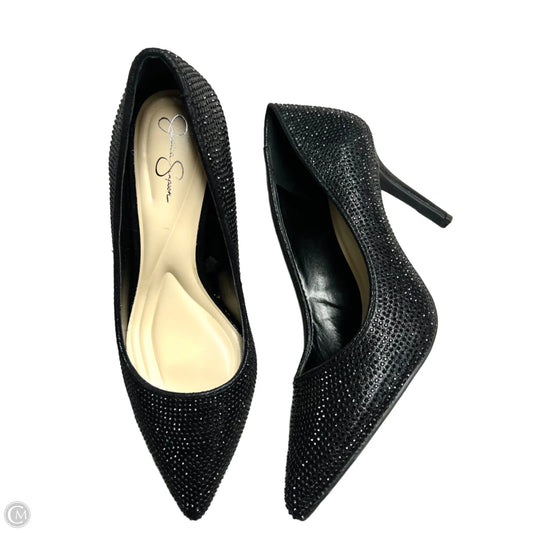 Shoes Heels Stiletto By Jessica Simpson In Black, Size: 8