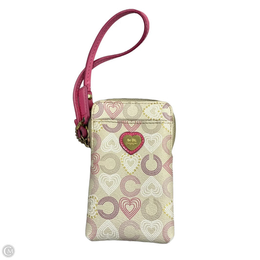 Wristlet Designer By Coach, Size: Small