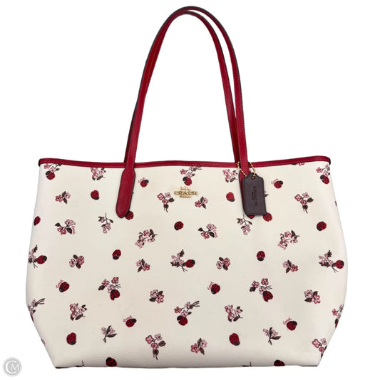 Handbag Designer By Coach, Size: Large