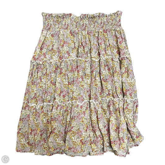Skirt Mini & Short By Cynthia Rowley In Floral Print, Size: S
