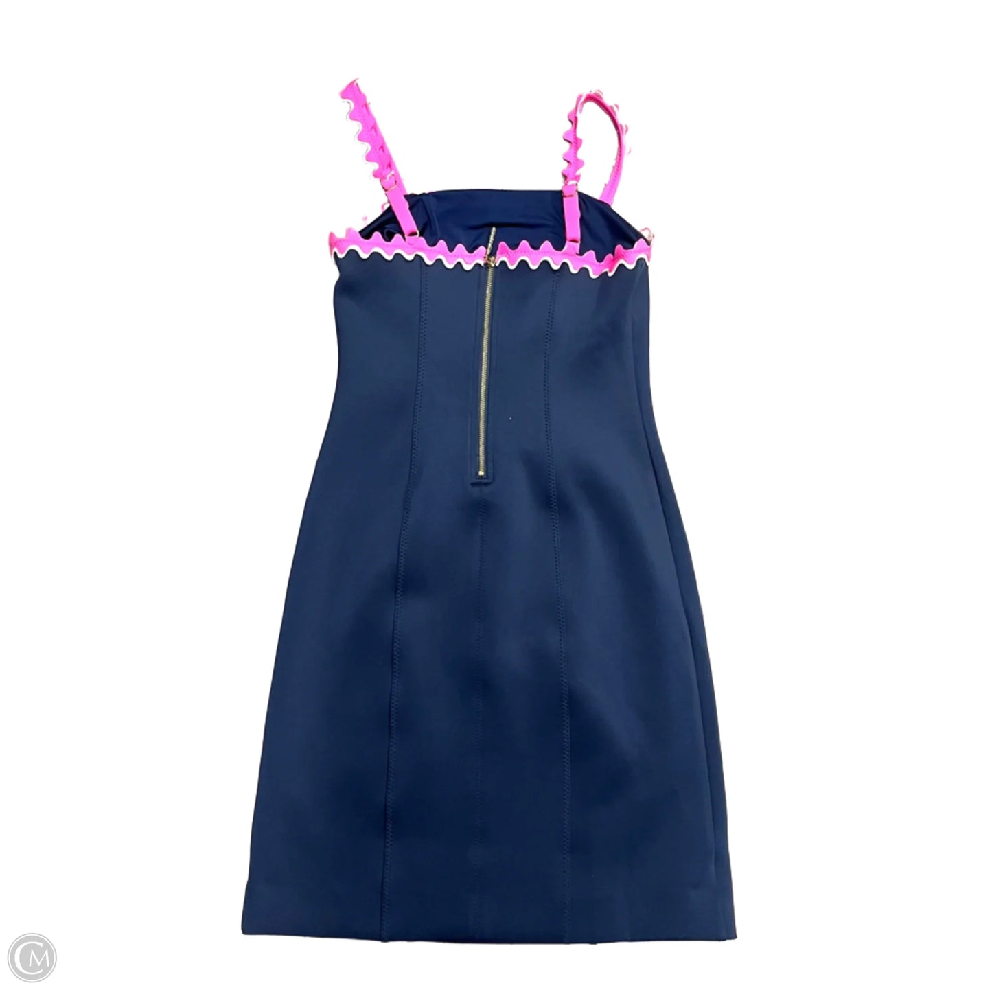 Dress Designer By Lilly Pulitzer In Blue & Pink, Size: Xxs