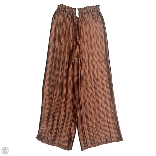 Pants Wide Leg By Anthropologie In Brown, Size: S
