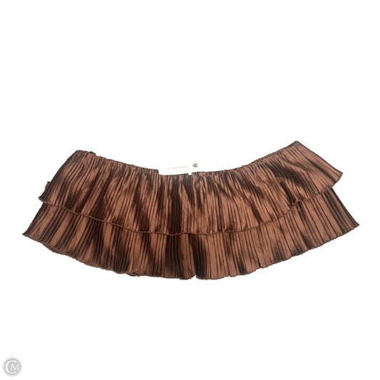 Top Sleeveless By Anthropologie In Brown, Size: Xs