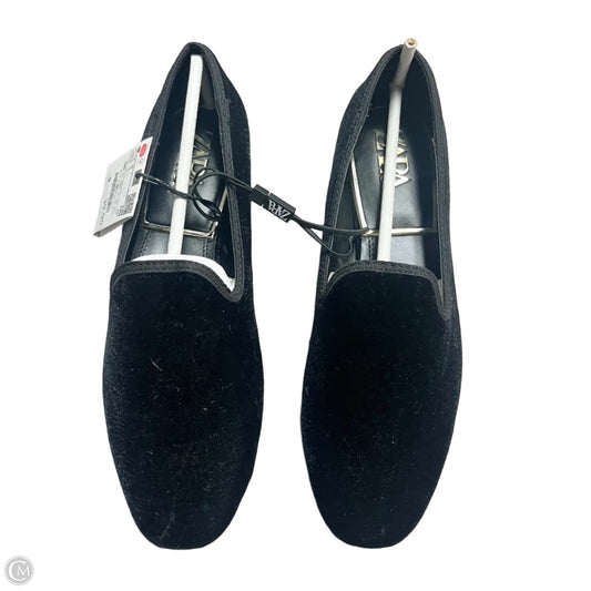 Shoes Flats By Zara In Black, Size: 7.5