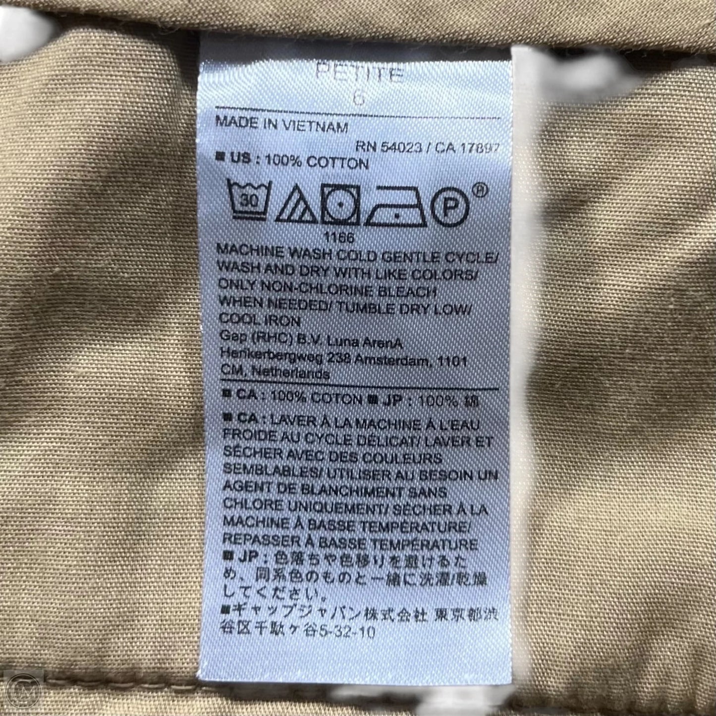 Pants Wide Leg By Banana Republic In Tan, Size: 6p