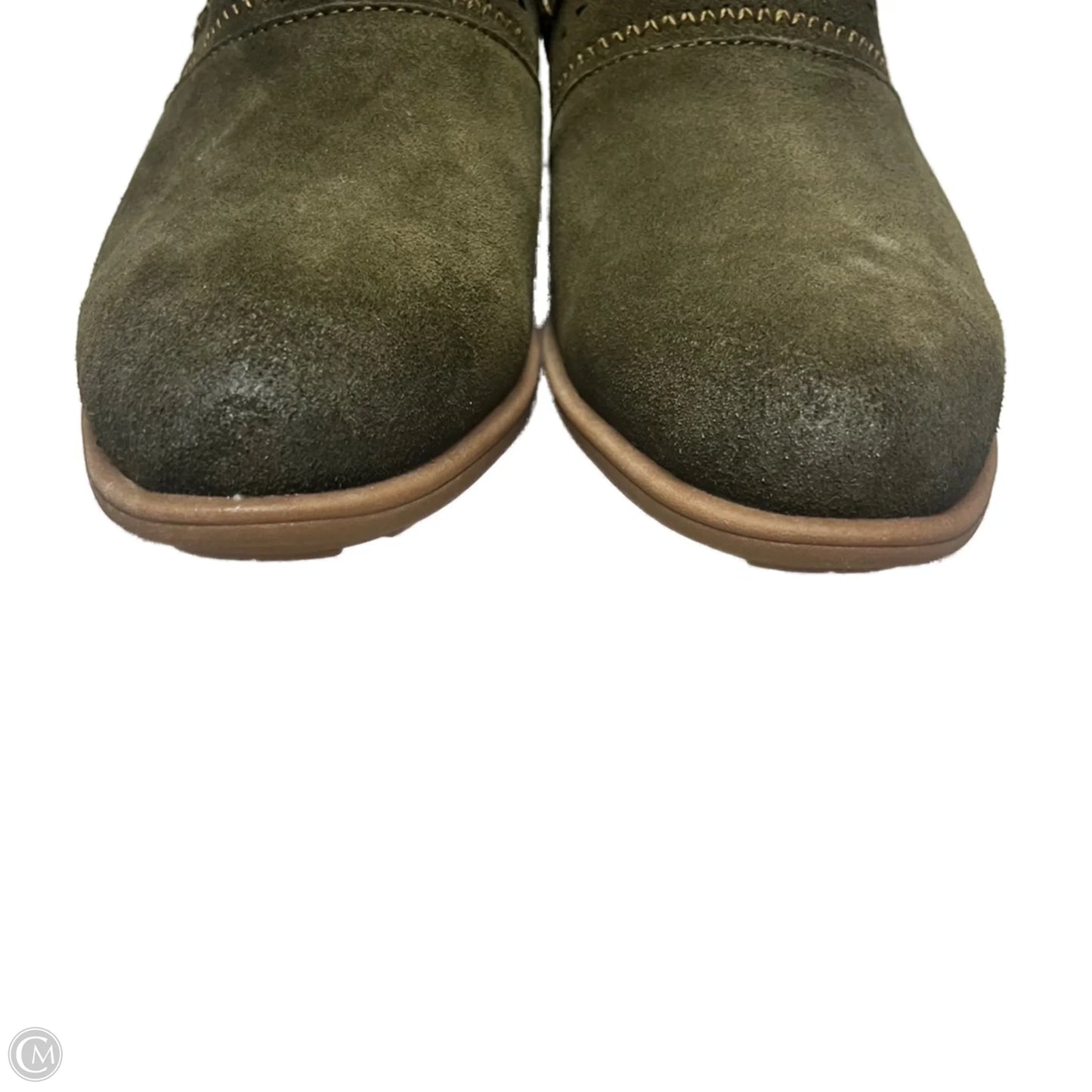Shoes Heels Block By Earth Origins In Green, Size: 9.5