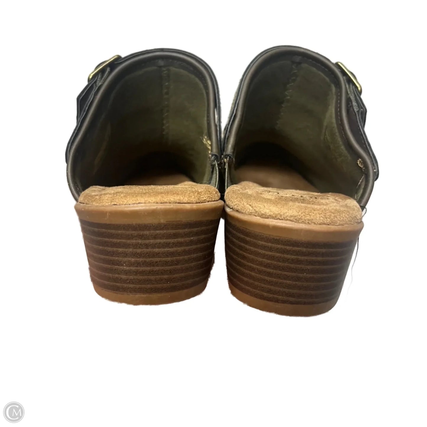 Shoes Heels Block By Earth Origins In Green, Size: 9.5