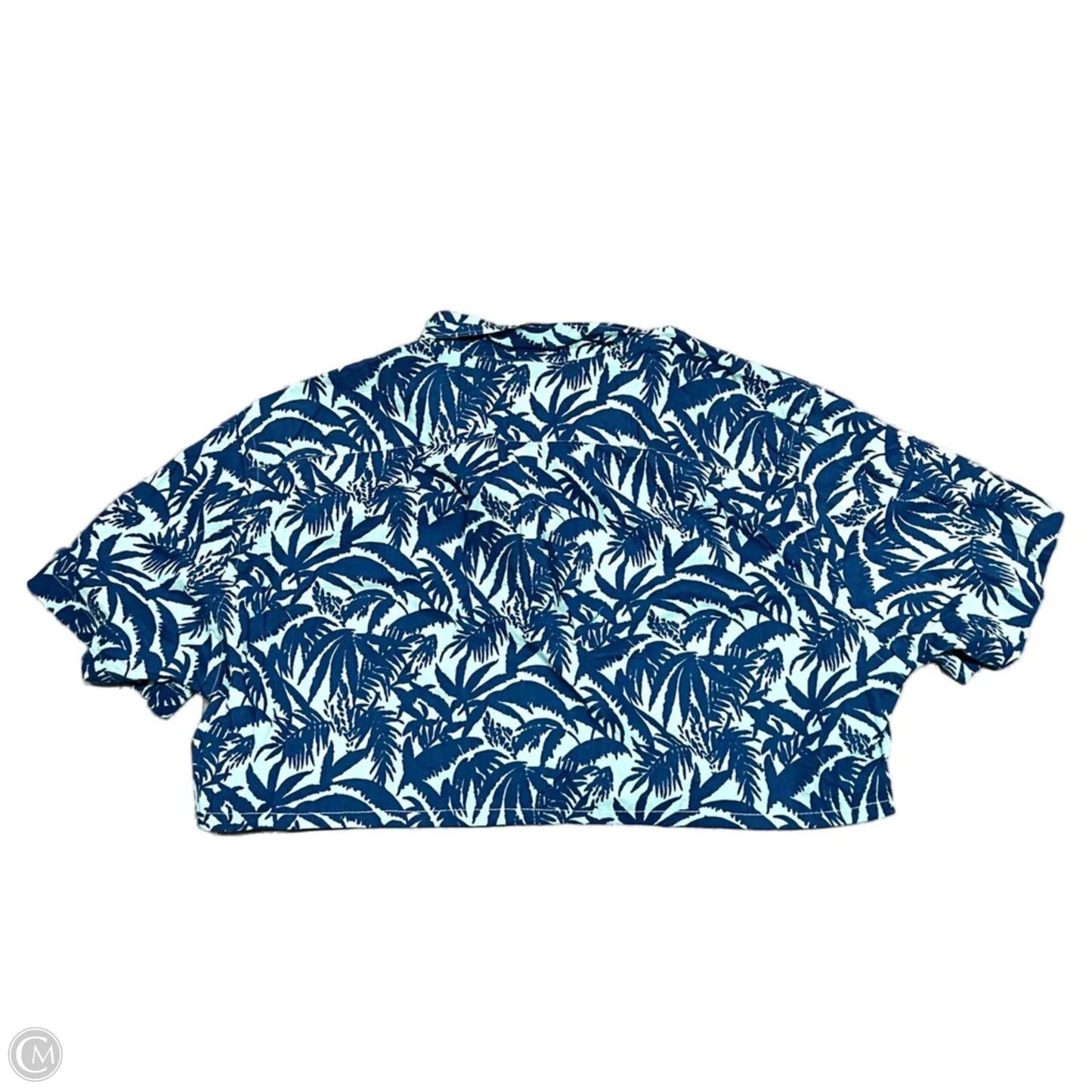 Top Short Sleeve By J. Crew In Blue, Size: Xl
